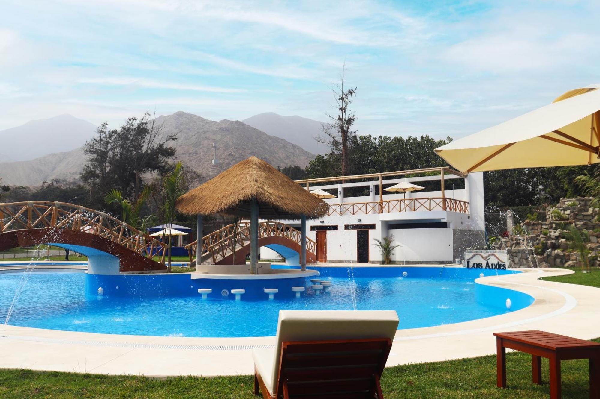 Los Andes - Restaurant & Bungalows Cieneguilla Kültér fotó